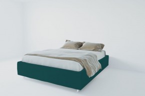 Кровать Подиум с ортопедическим основанием 800 (велюр бирюзовый) в Добрянке - dobryanka.ok-mebel.com | фото 1
