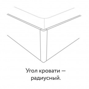 Кровать "Сандра" БЕЗ основания 1200х2000 в Добрянке - dobryanka.ok-mebel.com | фото 3