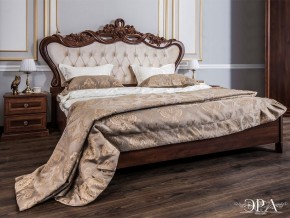 Кровать с мягким изголовьем Афина 1600 (караваджо) в Добрянке - dobryanka.ok-mebel.com | фото