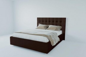 Кровать Венеция без основания 800 (экокожа коричневая) в Добрянке - dobryanka.ok-mebel.com | фото 1