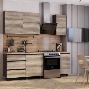 Кухня Энигма 1.6 м (венге/дуб каньон) в Добрянке - dobryanka.ok-mebel.com | фото