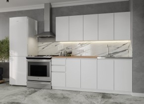 Кухня МОРИ 2.0 м (белый/дуб вотан) в Добрянке - dobryanka.ok-mebel.com | фото 7
