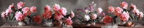Кухонный фартук Цветы 316 МДФ матовый (3000) Flowers в Добрянке - dobryanka.ok-mebel.com | фото