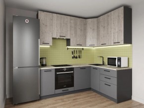 Кухонный гарнитур Антик 2200*1600 h950 (Стол. 26мм) в Добрянке - dobryanka.ok-mebel.com | фото