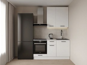 Кухонный гарнитур Белый Глянец 1600 h950 (Стол. 26мм) в Добрянке - dobryanka.ok-mebel.com | фото