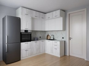 Кухонный гарнитур Бланка 2200*1700 (Стол. 26мм) в Добрянке - dobryanka.ok-mebel.com | фото