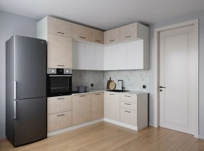 Кухонный гарнитур Демо 2200*1700 (Стол. 26мм) в Добрянке - dobryanka.ok-mebel.com | фото