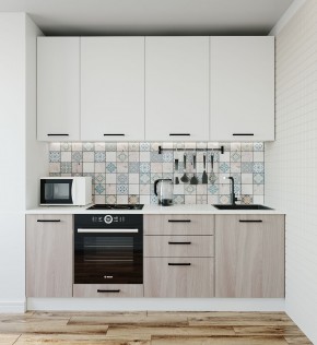 Кухонный гарнитур Демо 2200 (Стол. 26мм) в Добрянке - dobryanka.ok-mebel.com | фото