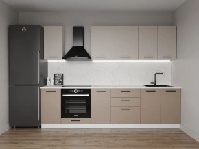 Кухонный гарнитур Каппучино 2800 (Стол. 26мм) в Добрянке - dobryanka.ok-mebel.com | фото
