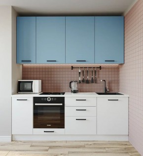 Кухонный гарнитур Капри 2200 h950 (Стол. 38мм) в Добрянке - dobryanka.ok-mebel.com | фото