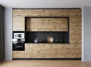 Кухонный гарнитур Крафт 3400 (Стол. 26мм) в Добрянке - dobryanka.ok-mebel.com | фото