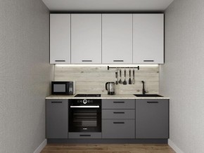 Кухонный гарнитур Меренга 2200 h950 (Стол. 26мм) в Добрянке - dobryanka.ok-mebel.com | фото