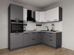 Кухонный гарнитур Меренга 2400*1600 (Стол. 26мм) в Добрянке - dobryanka.ok-mebel.com | фото
