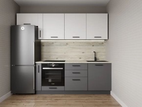 Кухонный гарнитур Меренга 2550 (Стол. 38мм) в Добрянке - dobryanka.ok-mebel.com | фото