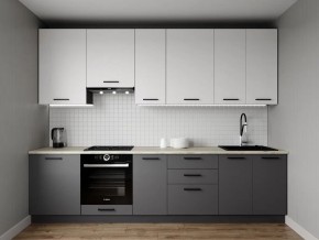 Кухонный гарнитур Меренга 3000 h950 (Стол. 38мм) в Добрянке - dobryanka.ok-mebel.com | фото