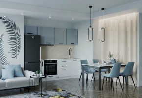 Кухонный гарнитур Ниагара 2550 (Стол. 38мм) в Добрянке - dobryanka.ok-mebel.com | фото