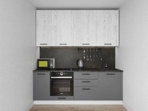 Кухонный гарнитур Санторини 2200 h 950 (Стол. 26мм) в Добрянке - dobryanka.ok-mebel.com | фото