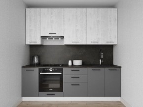 Кухонный гарнитур Санторини 2400 h950 (Стол. 38мм) в Добрянке - dobryanka.ok-mebel.com | фото