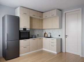 Кухонный гарнитур Шимо 2200*1700 (Стол. 26мм) в Добрянке - dobryanka.ok-mebel.com | фото