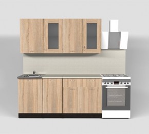 Кухня Симона Демо 1700 (Венга/Дуб Сонома) в Добрянке - dobryanka.ok-mebel.com | фото 7