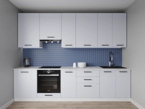 Кухонный гарнитур Смоки 2400 h950 (Стол. 38 мм) в Добрянке - dobryanka.ok-mebel.com | фото