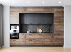Кухонный гарнитур Трансильвания 3400 (Стол. 26мм) в Добрянке - dobryanka.ok-mebel.com | фото
