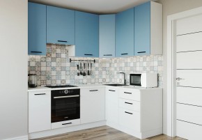 Кухонный гарнитур угловой Капри 2200х1600 h950 (Стол. 26мм) в Добрянке - dobryanka.ok-mebel.com | фото