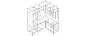 Кухонный гарнитур угловой Лада 2200*1700 (Стол. 26мм) в Добрянке - dobryanka.ok-mebel.com | фото 2
