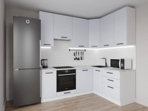 Кухонный гарнитур угловой Смоки 2200*1600 h950 (Стол. 38мм) в Добрянке - dobryanka.ok-mebel.com | фото
