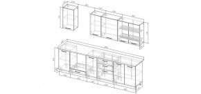 Кухонный гарнитур Умбра 2800 (Стол. 26мм) в Добрянке - dobryanka.ok-mebel.com | фото 2