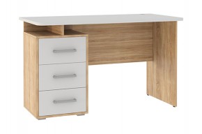 ЛАЙТ 2 Стол компьютерный (1200)  дуб сонома/белый в Добрянке - dobryanka.ok-mebel.com | фото