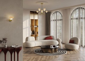 Люстра на штанге Maytoni Dynasty MOD402PL-L20BS3K в Добрянке - dobryanka.ok-mebel.com | фото 5