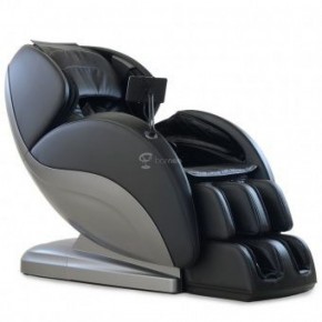 Массажное кресло PS6500 черно-серебряное в Добрянке - dobryanka.ok-mebel.com | фото