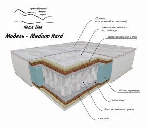 Матрас Medium Hard 1200*1900/1950/2000*h200 в Добрянке - dobryanka.ok-mebel.com | фото