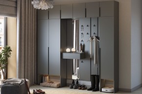 МЕБЕЛЬСОН К32 Прихожая (графит) в Добрянке - dobryanka.ok-mebel.com | фото