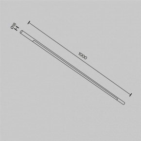 Модульный светильник Maytoni Basis C100CL-L1000-24W3-6K-B в Добрянке - dobryanka.ok-mebel.com | фото 6