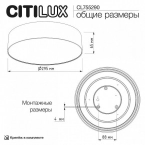 Накладной светильник Citilux BART CL755290 в Добрянке - dobryanka.ok-mebel.com | фото 7