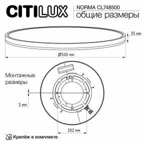 Накладной светильник Citilux Norma CL748500 в Добрянке - dobryanka.ok-mebel.com | фото 11