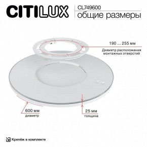 Накладной светильник Citilux NORMA CL749600 в Добрянке - dobryanka.ok-mebel.com | фото 12