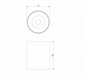 Накладной светильник Elektrostandard Primo 25116/LED в Добрянке - dobryanka.ok-mebel.com | фото 3