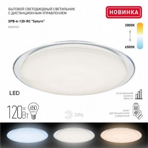 Накладной светильник Эра Классик SPB-6-120-RC Saturn (С) в Добрянке - dobryanka.ok-mebel.com | фото 3
