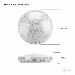 Накладной светильник Эра Классик SPB-6-24-4K (C) в Добрянке - dobryanka.ok-mebel.com | фото 6