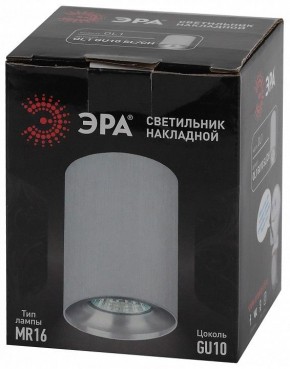 Накладной светильник Эра  OL1 GU10 SL/CH в Добрянке - dobryanka.ok-mebel.com | фото 8