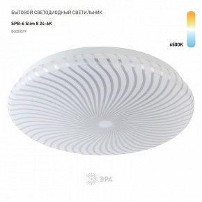 Накладной светильник Эра Slim SPB-6 Slim 8 24-6K в Добрянке - dobryanka.ok-mebel.com | фото 2