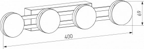 Накладной светильник Eurosvet Tapioca 90332/4 черный в Добрянке - dobryanka.ok-mebel.com | фото 4