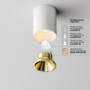 Накладной светильник Maytoni Alfa LED C064CL-8W2.7K-RD-WB в Добрянке - dobryanka.ok-mebel.com | фото 3
