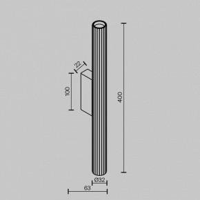 Накладной светильник Maytoni Calipso C082WL-12W2.7K-BS в Добрянке - dobryanka.ok-mebel.com | фото 4