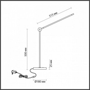 Настольная лампа офисная Odeon Light Foden 7101/12TL в Добрянке - dobryanka.ok-mebel.com | фото 5