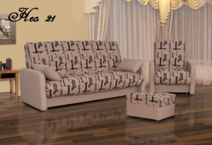 Комплект мягкой мебели НЕО 21М (3+1+ Пуф) в Добрянке - dobryanka.ok-mebel.com | фото 1