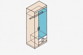 НИКА Н10з Шкаф для одежды в Добрянке - dobryanka.ok-mebel.com | фото 4